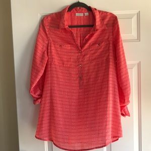 Women’s Liz Claiborne Coral Top